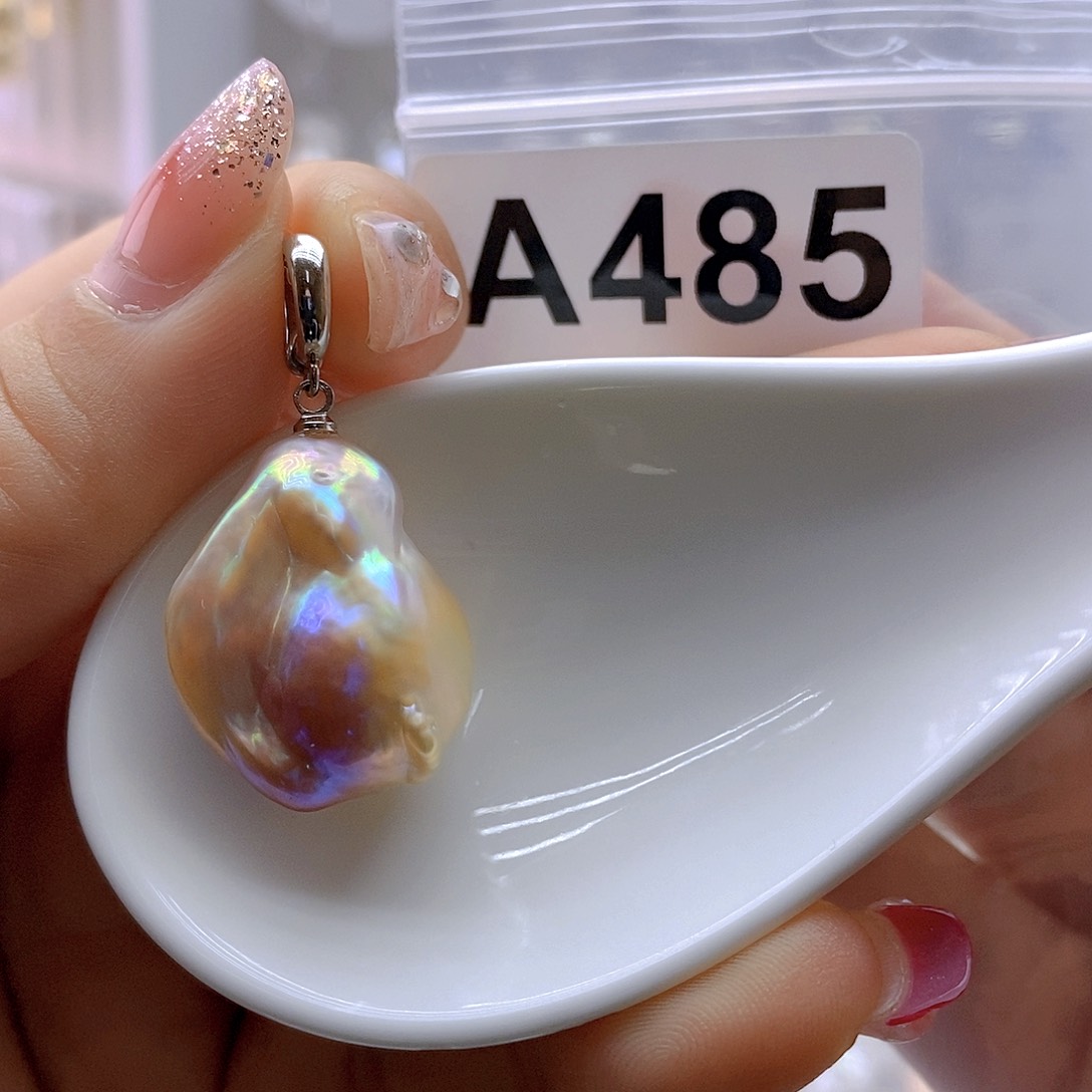 淡水珍珠颈饰银S925镶嵌