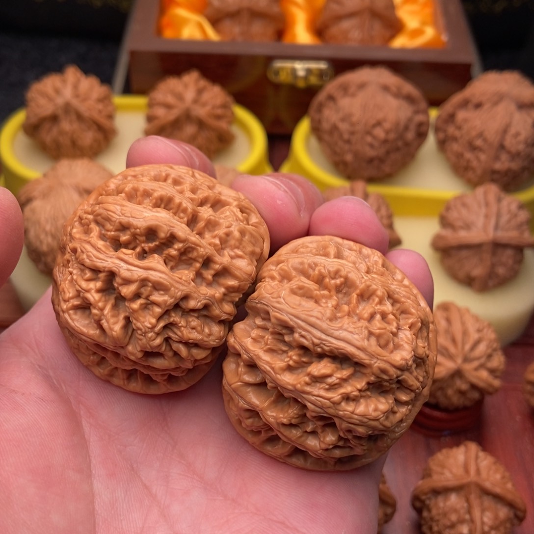 桃核把件S****.平谷大粗筋45