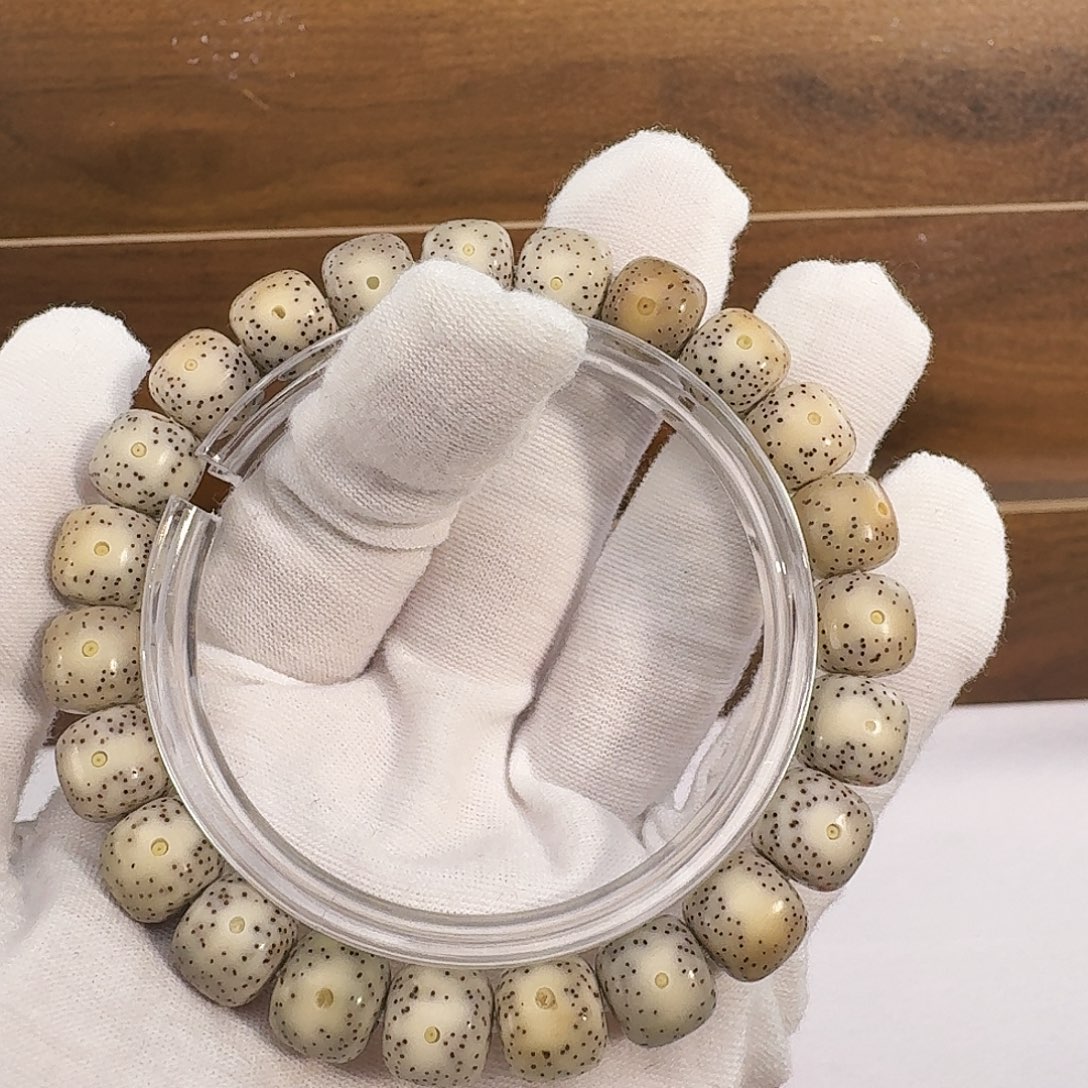 星月菩提手串9x8火烧云手串