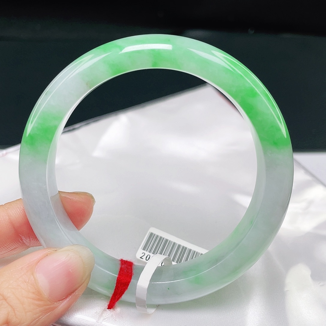 未镶嵌手镯翡翠正圈57.6。026