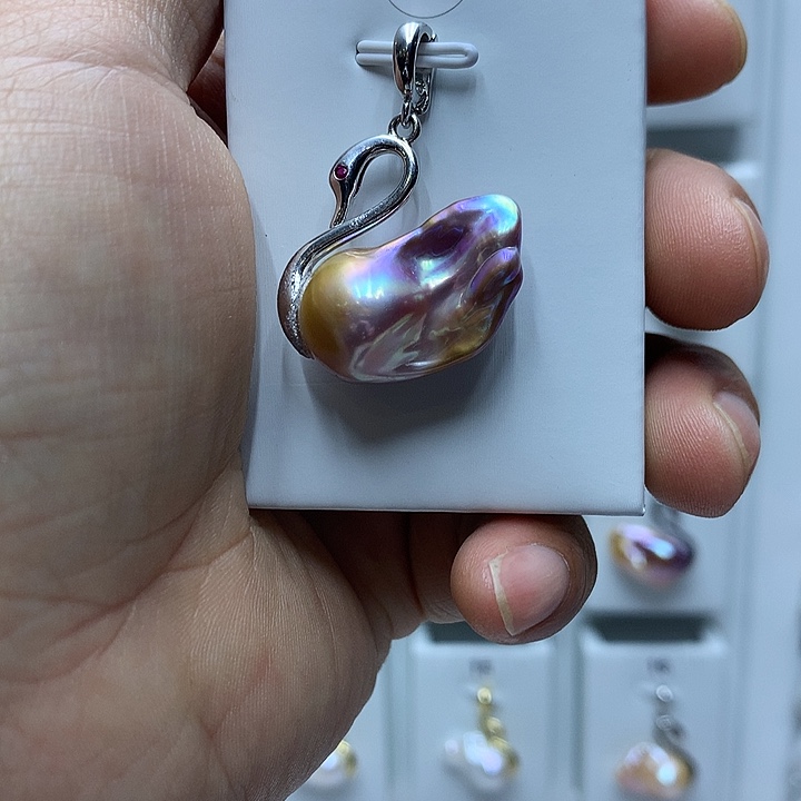 多***胖巴洛克未镶嵌淡水珍珠