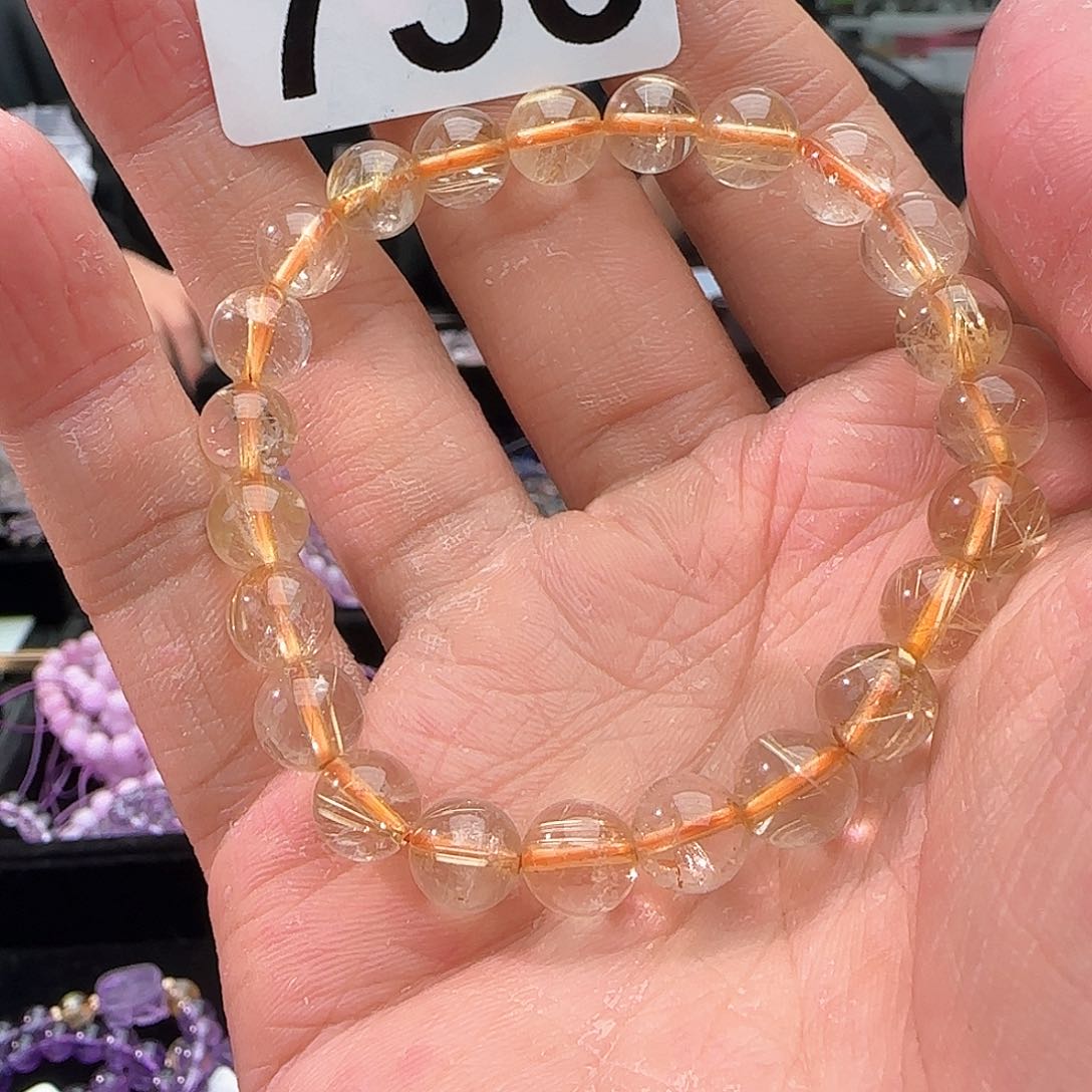 水晶手链未镶嵌736金发