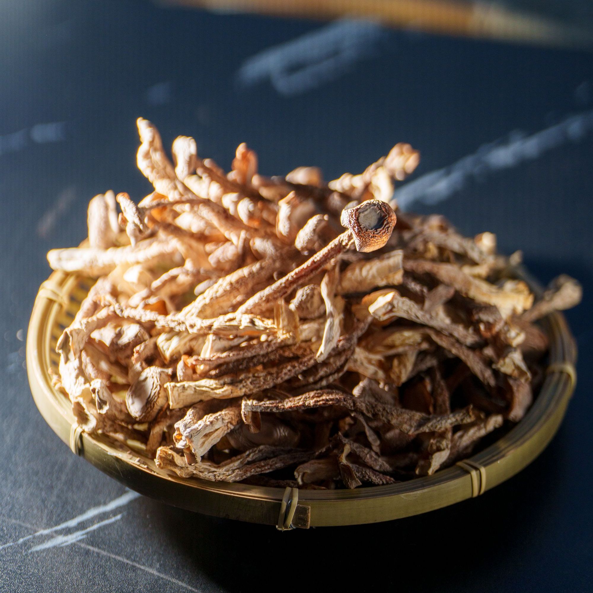 高原原生鹿茸菇 自然晒干