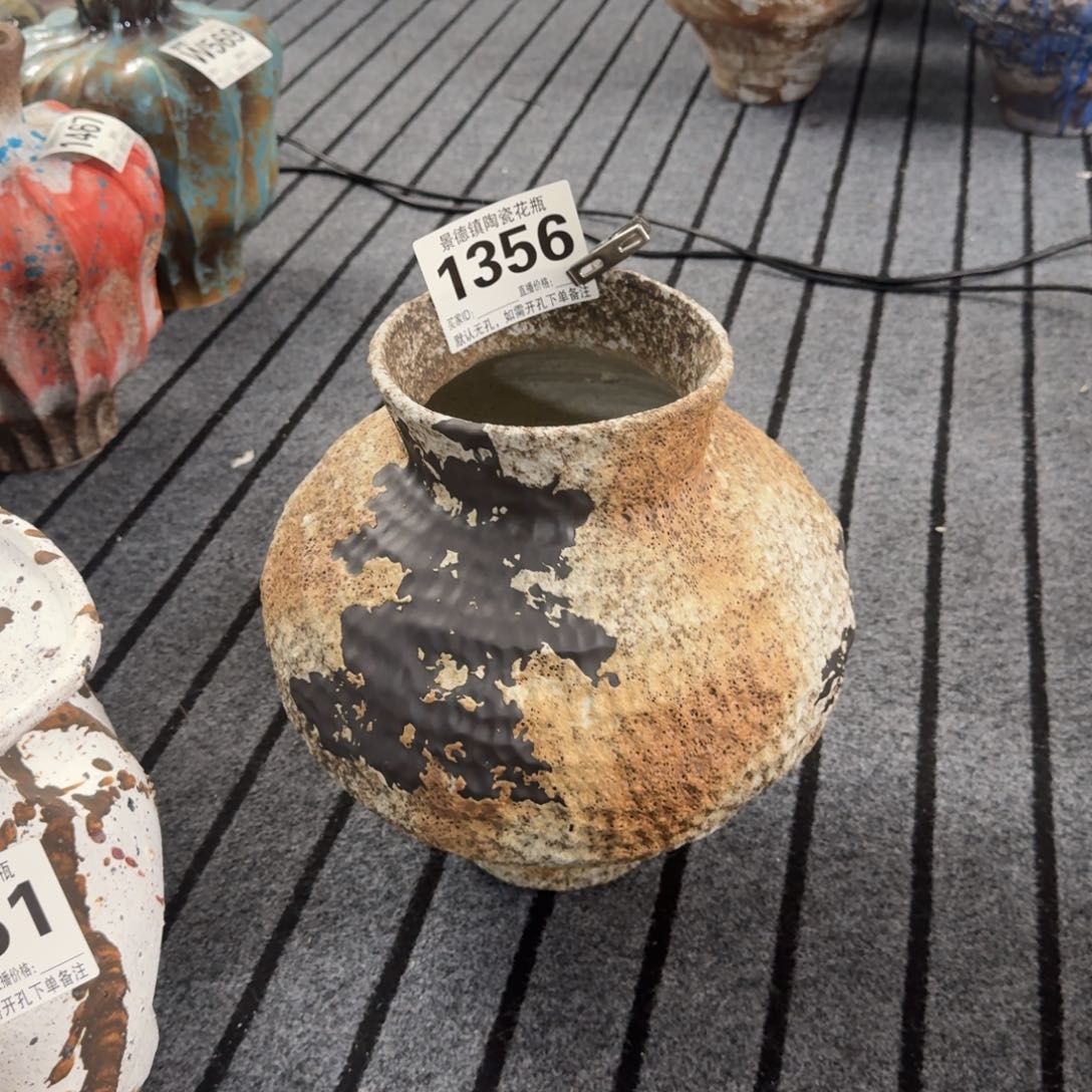 摆件花器默认无孔编号1356