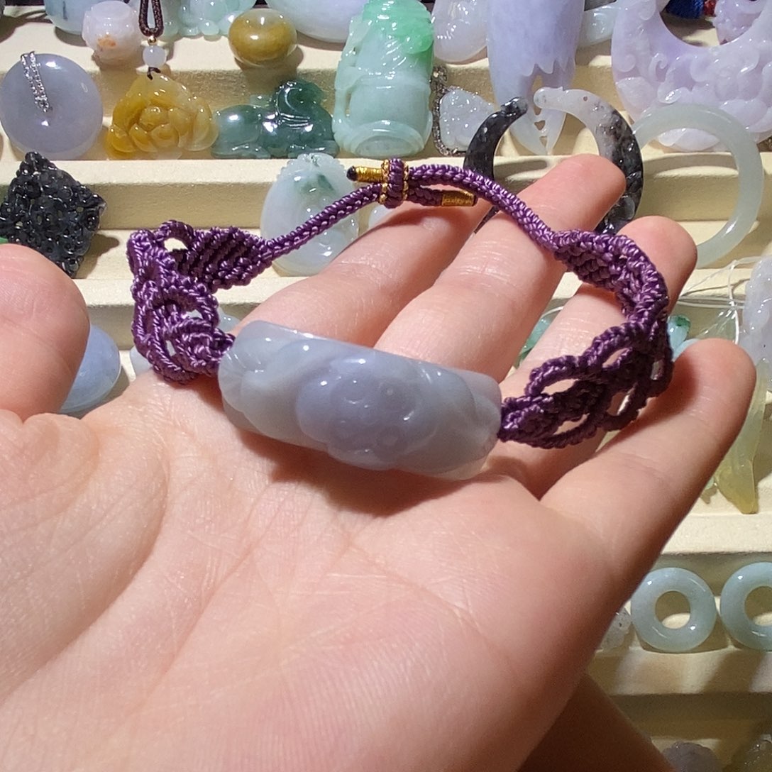 自***由翡翠散珠未镶嵌翡翠