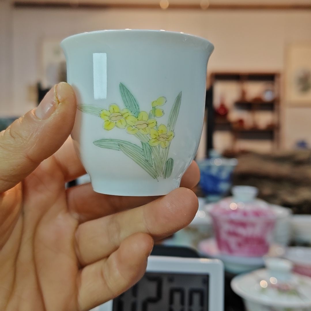 星**海景德镇手工手绘主人杯