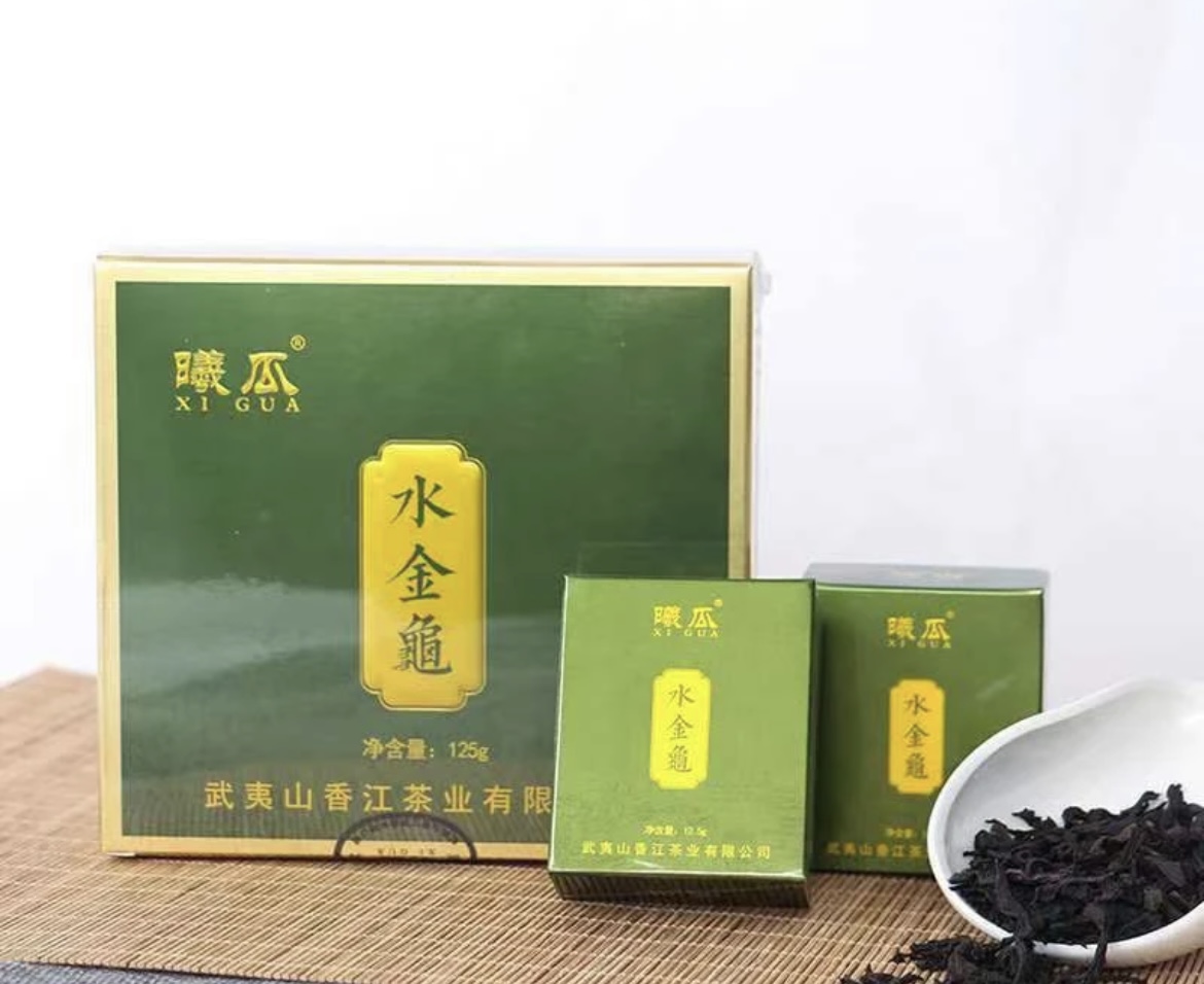曦瓜水金龟岩茶武夷山大红袍浓香型125g乌龙茶四大茗枞茶叶礼盒