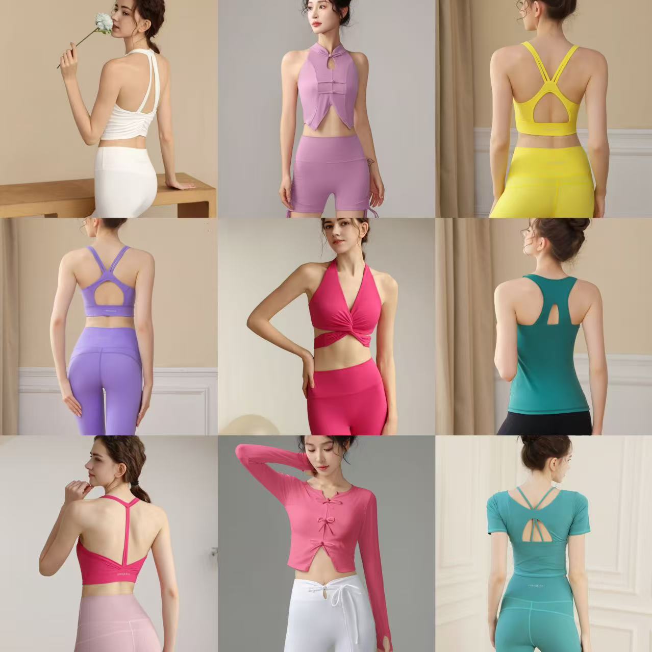 +品牌瑜伽服上衣临时链接 