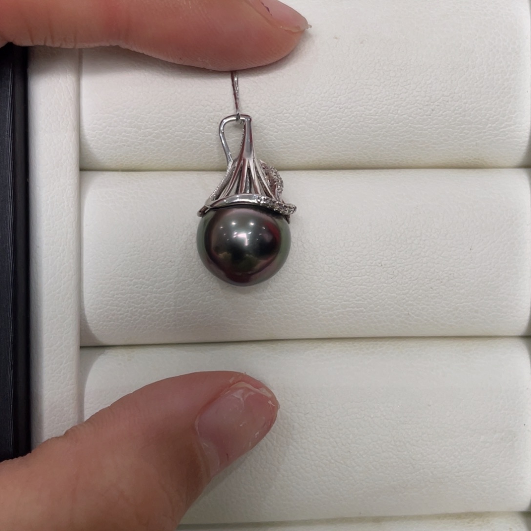 海水珍珠颈饰银S925镶嵌N*R