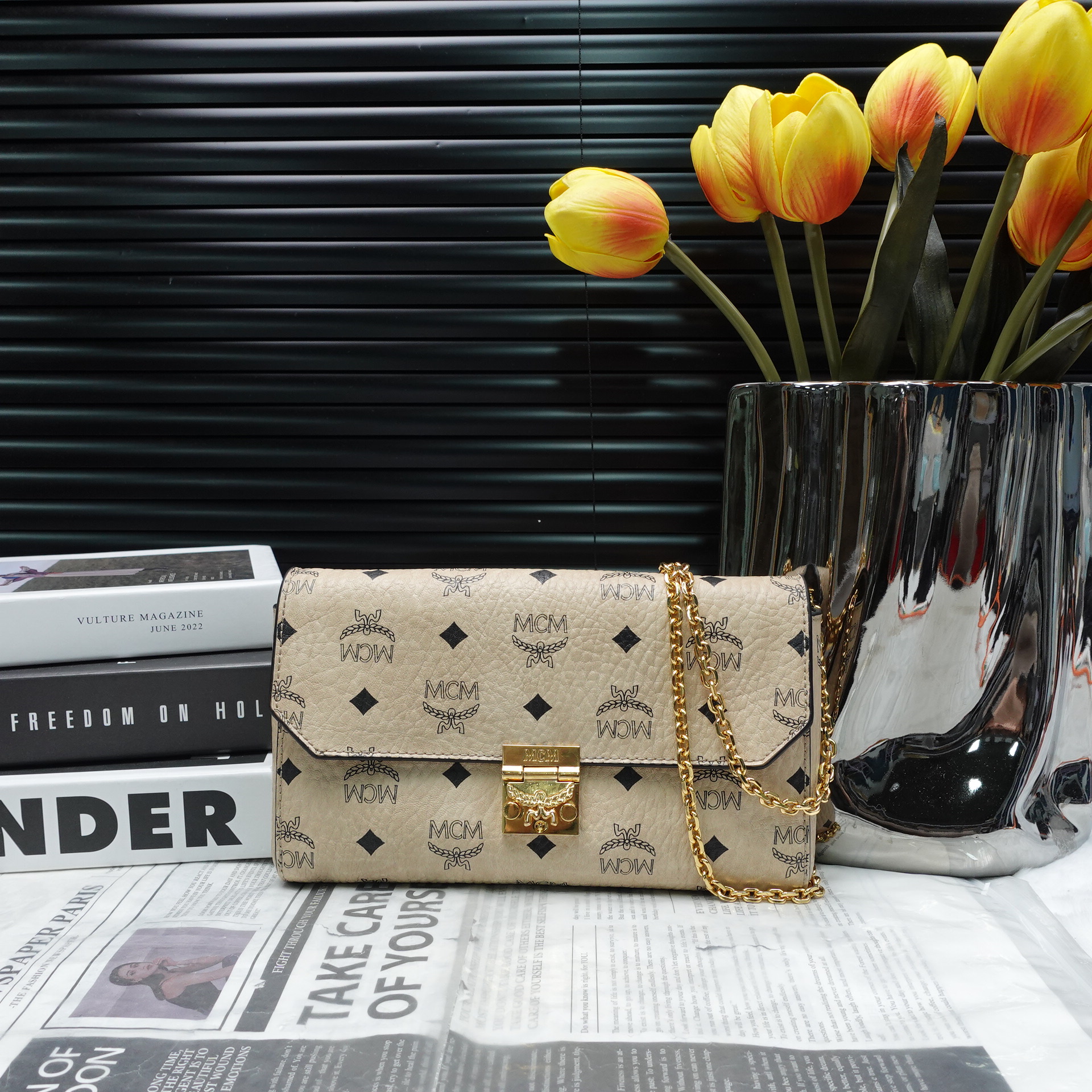 95新 MCM 单肩包/T10198416