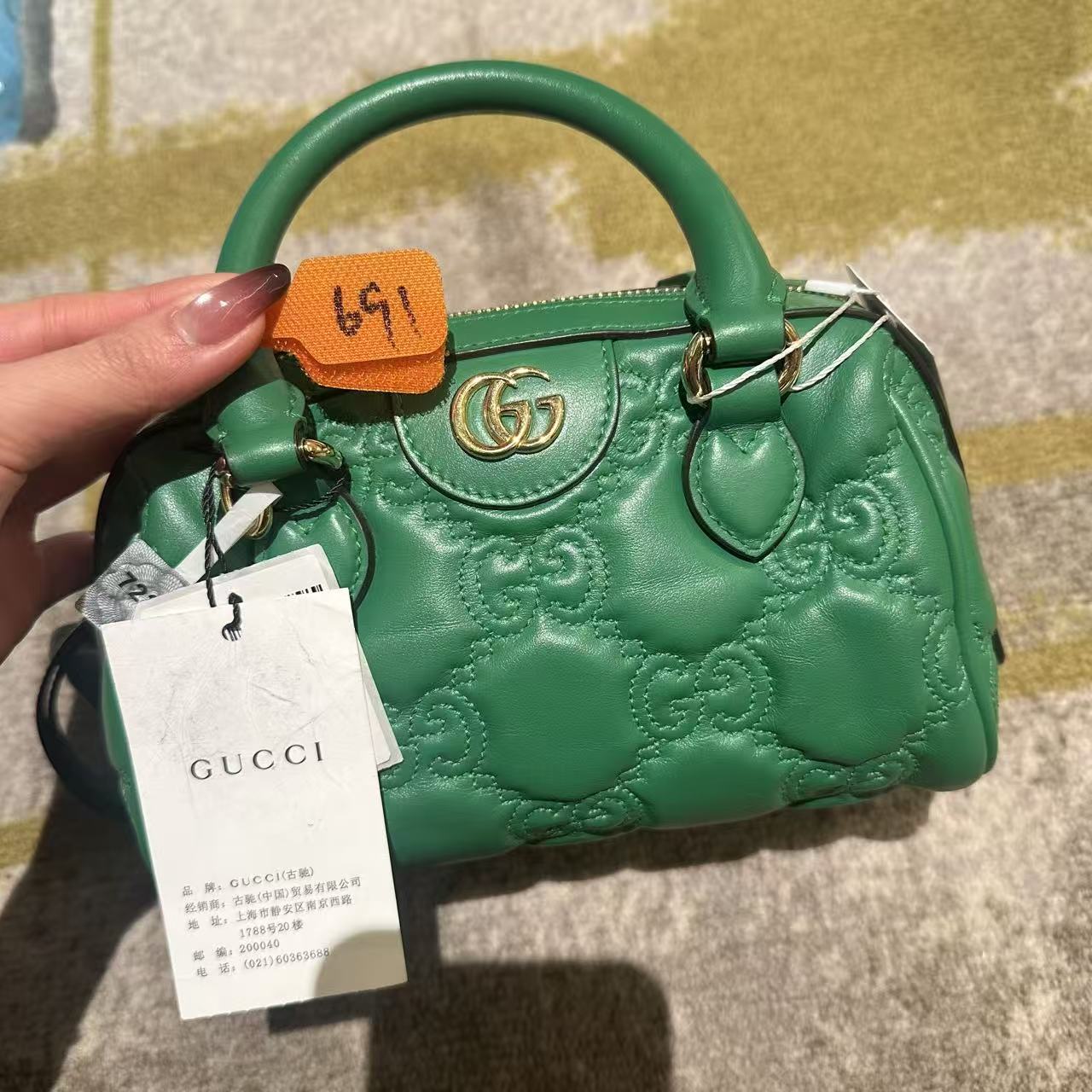 95新 GUCCI/古驰 691  nlbw  /二奢包包