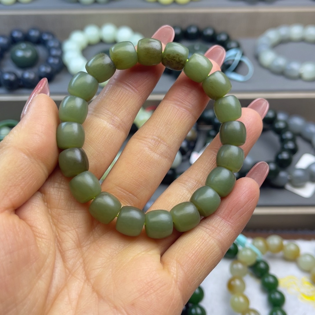 和田玉手链未镶嵌