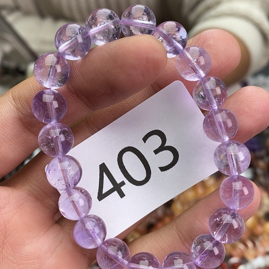 未镶嵌水晶手链多样性发一