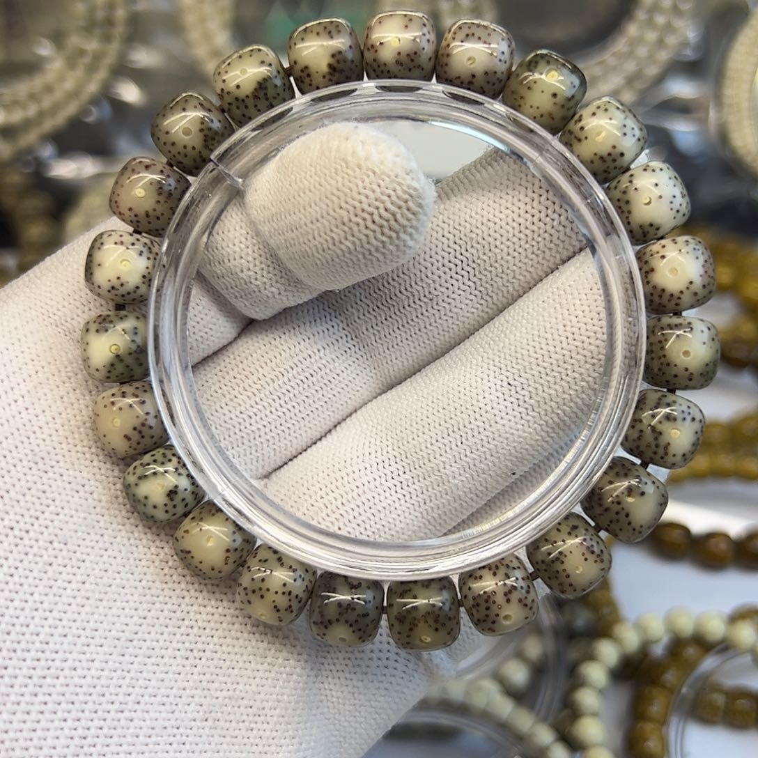 星月菩提手串糯冰青花瓷10✖️9