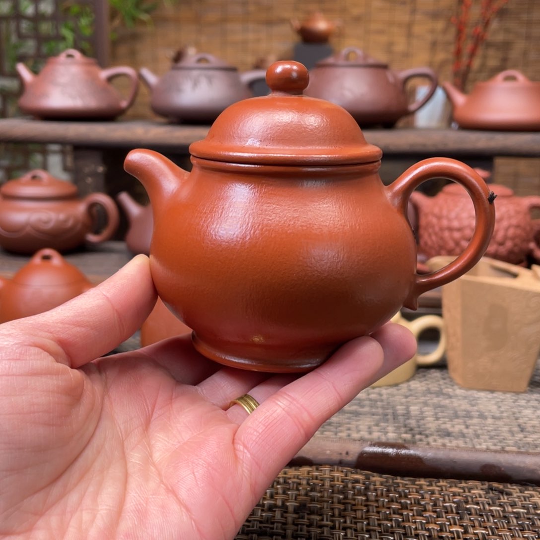 紫砂茶壶宜兴原矿紫砂手工制