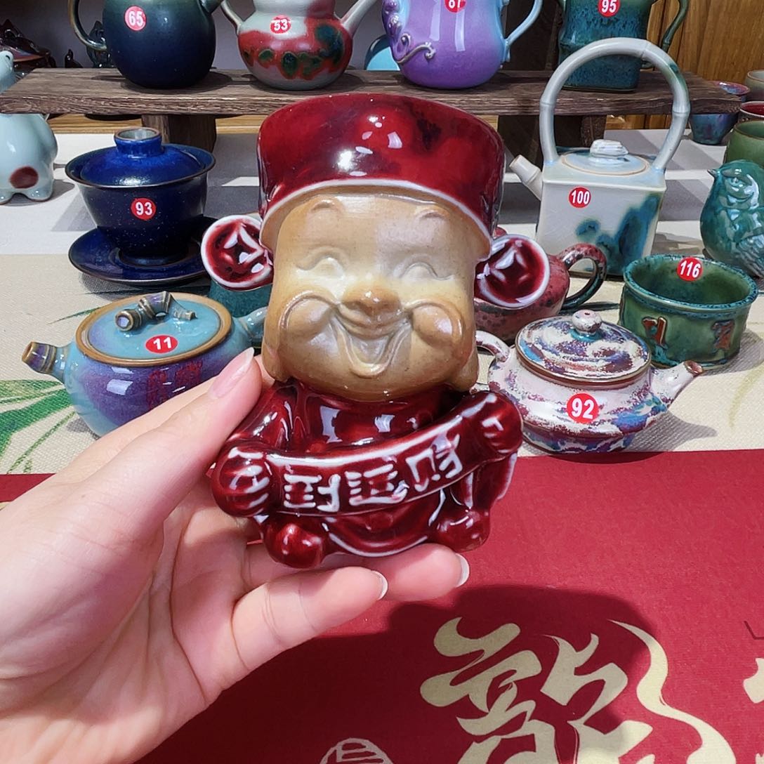 壶禹州钧瓷艺术作品