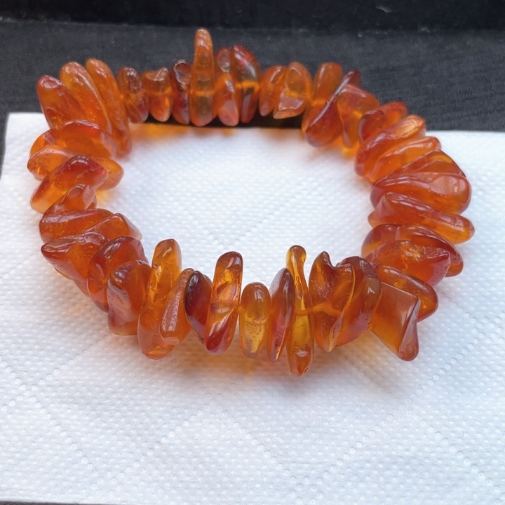 蜜蜡裸石未镶嵌琥珀蜜蜡原石手串
