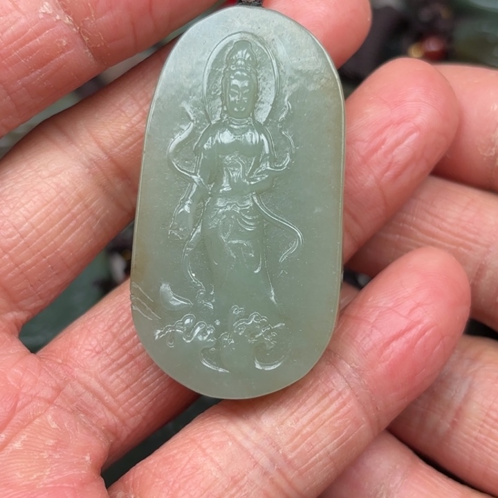 和田玉吊坠未镶嵌