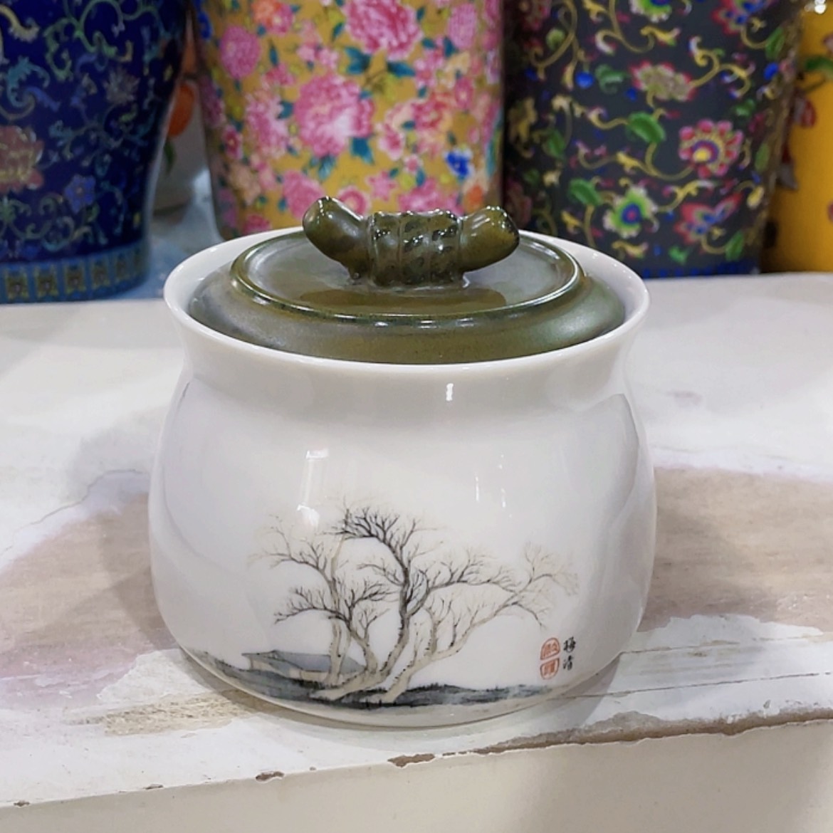 【闪购商品】罐陶瓷茶叶罐密封罐