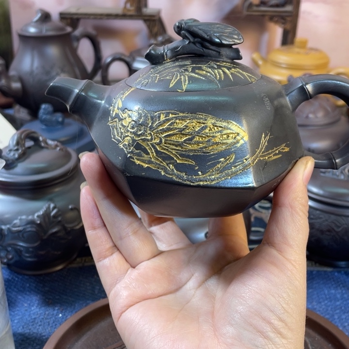 茶壶紫砂瑕疵紫砂茶具