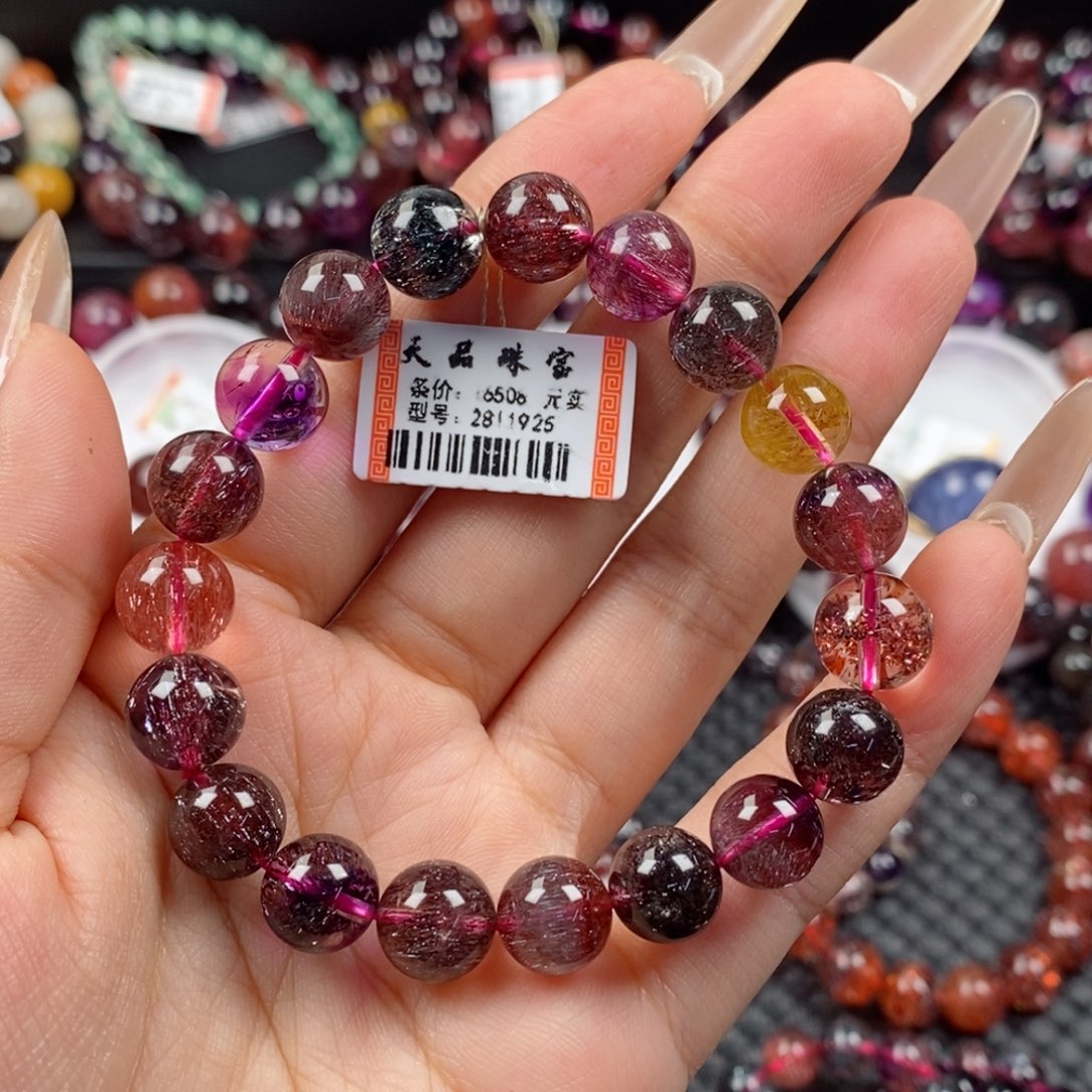 水晶手链未镶嵌好**生超七2811925