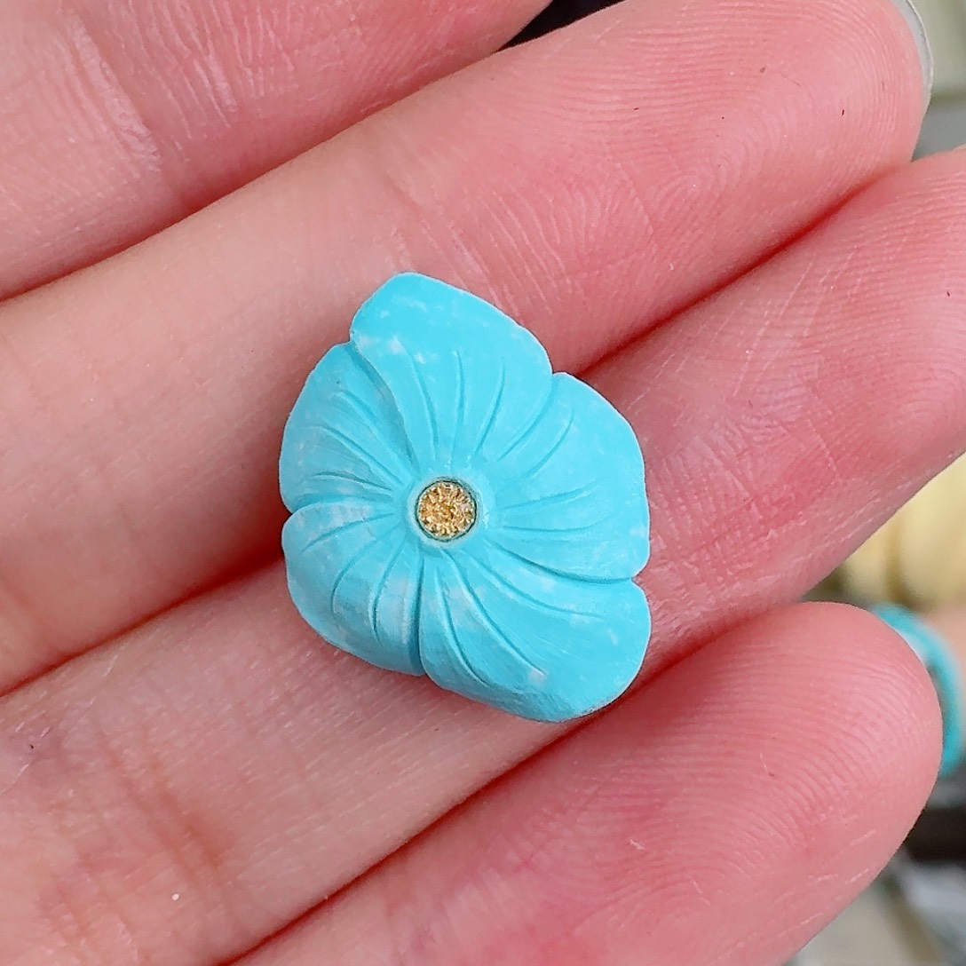 未镶嵌绿松石珠宝奇石