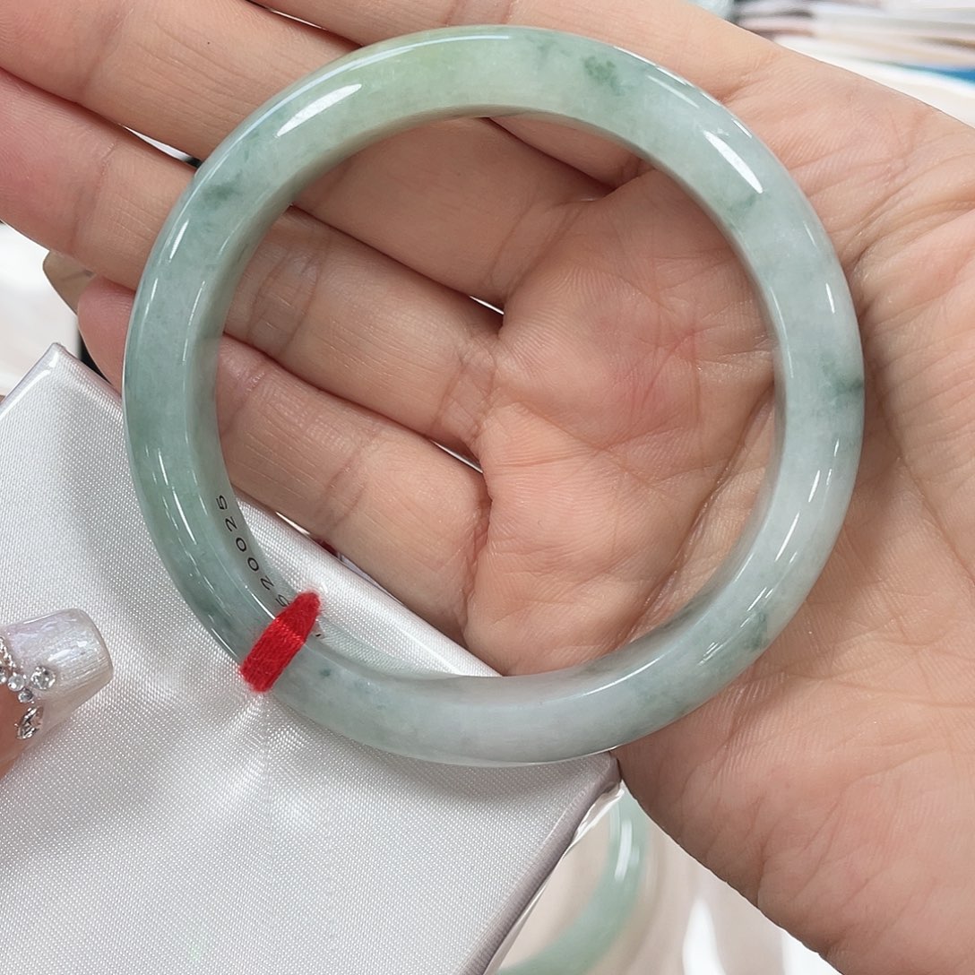 翡翠未镶嵌手镯天然缅甸A货翡翠手镯11号