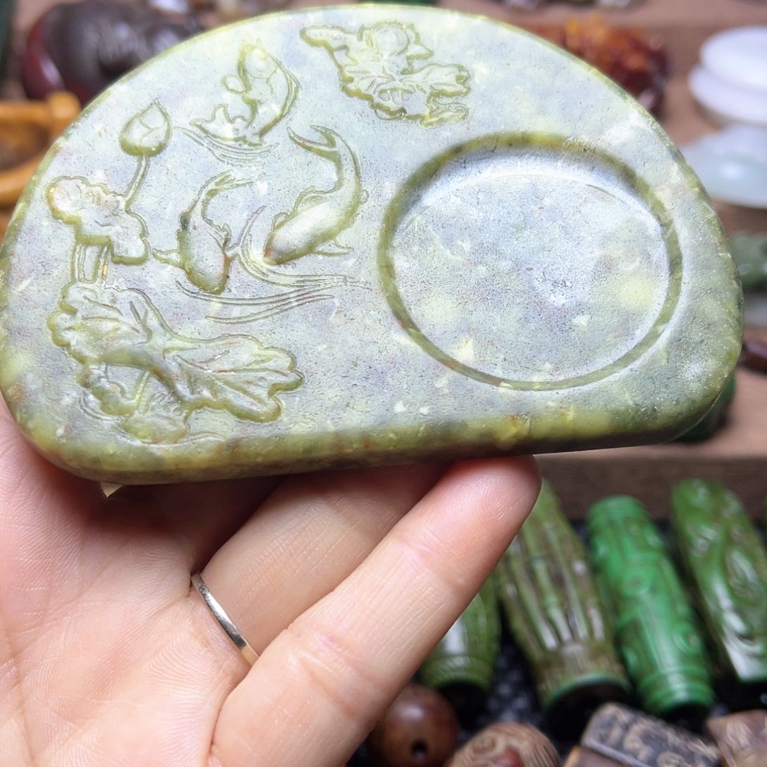 白玉菩提吊坠156。。