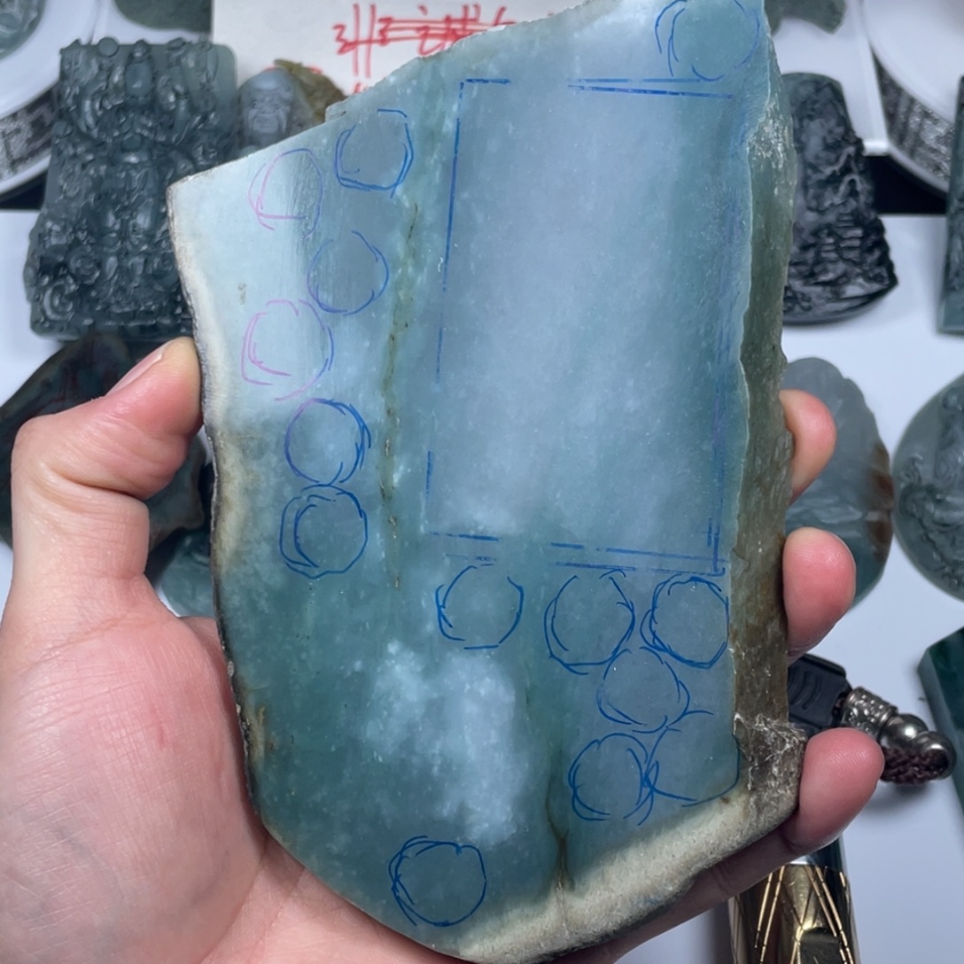 定制翡翠未镶嵌123456