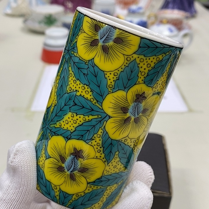 摆件口径5.5进口瓷器