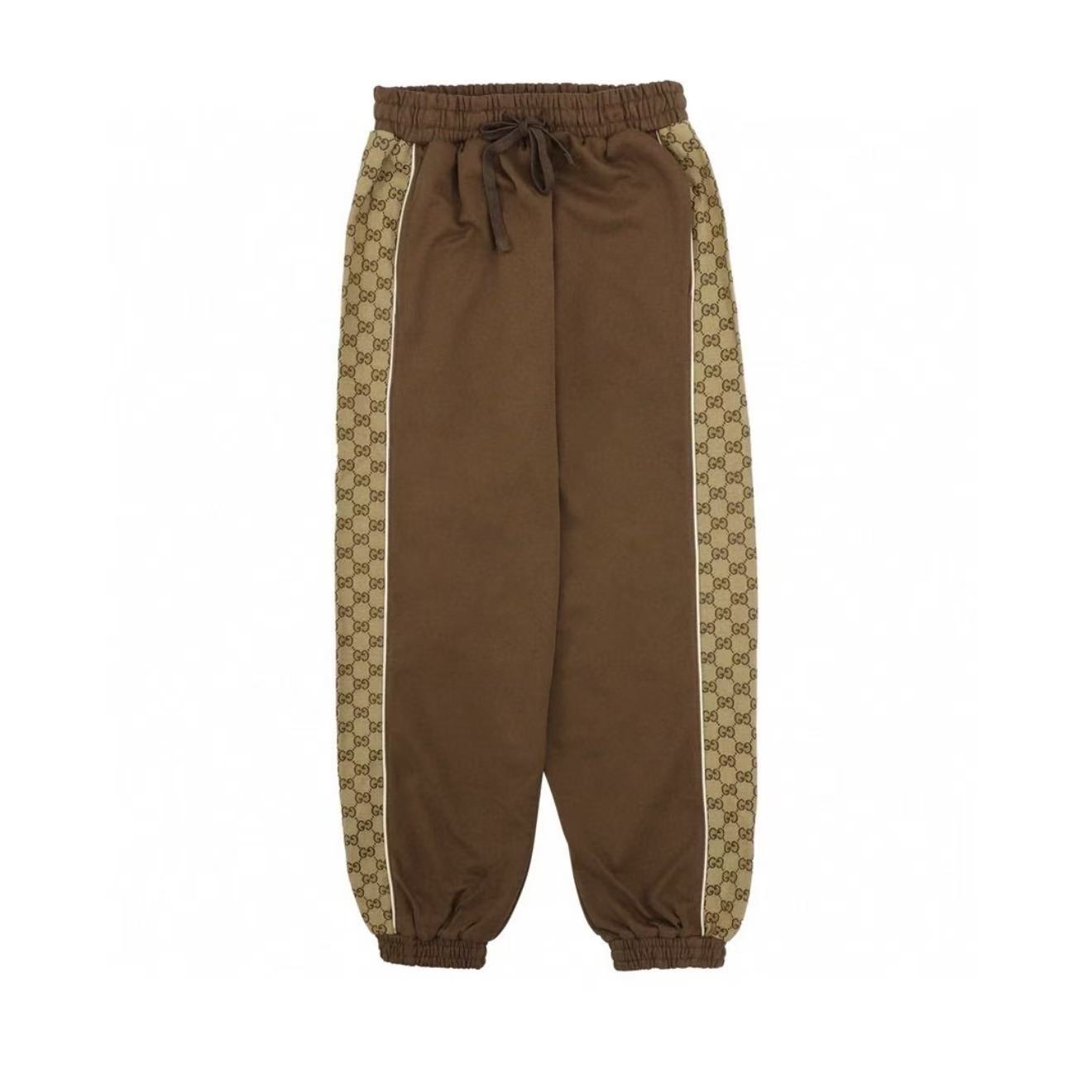 未使用 GUCCI/古驰 经典双G老花运动休闲卫裤