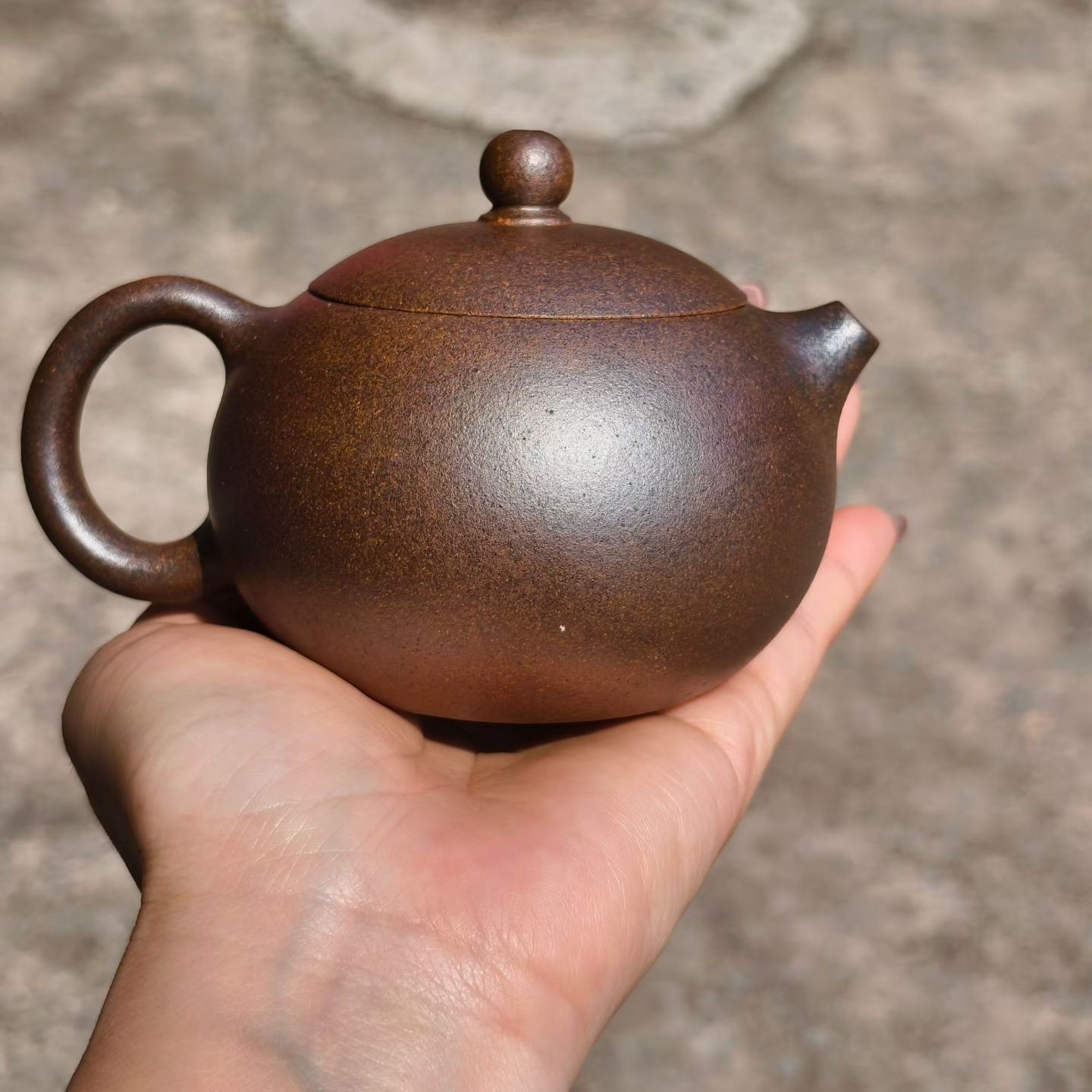 原矿零添加红降坡古龙窑匣钵柴烧西施壶