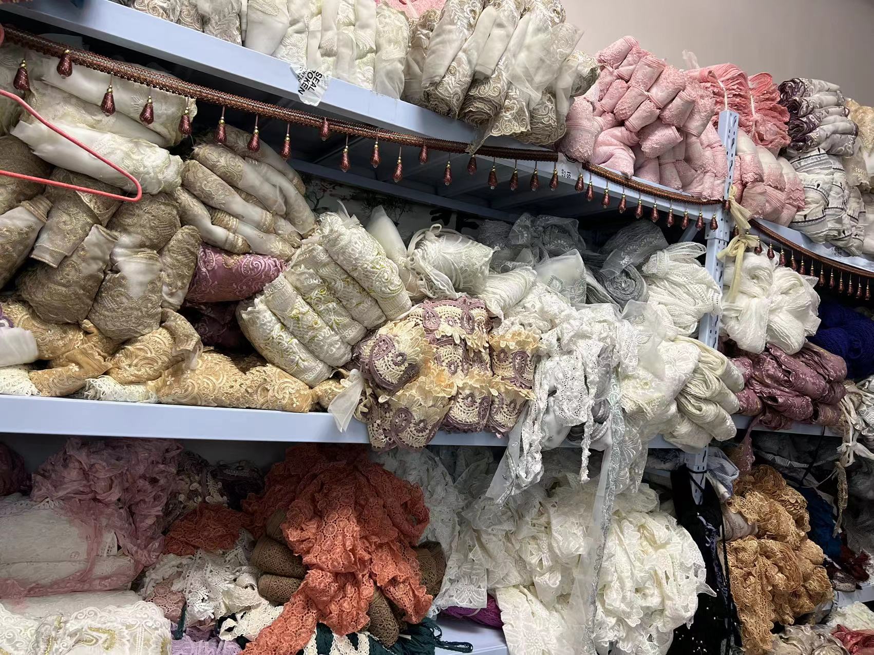 水溶花边刺绣各种款式