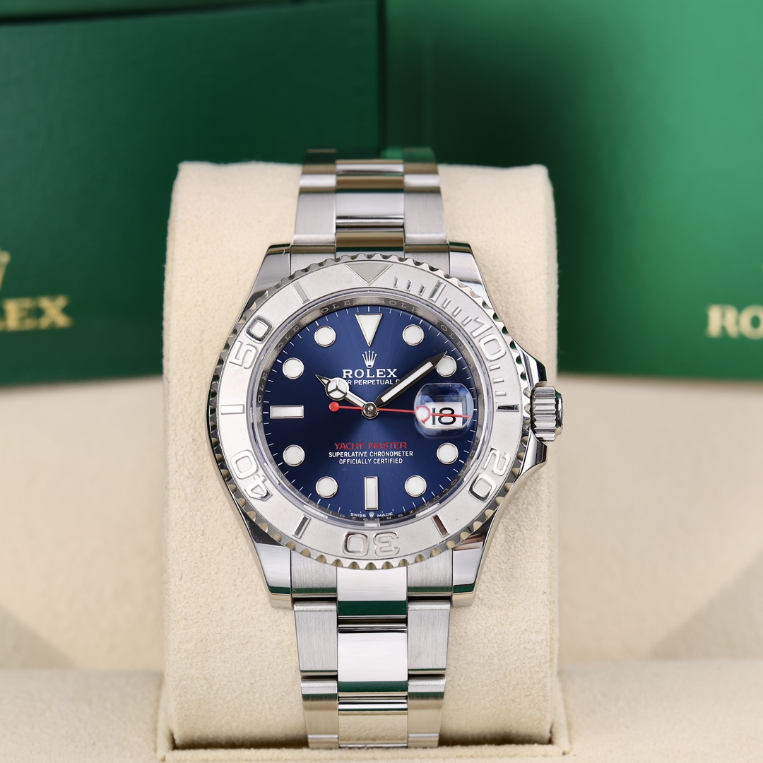 95新 Rolex/劳力士 126622 蓝色盘 40mm 铂金圈 2021年12月保卡