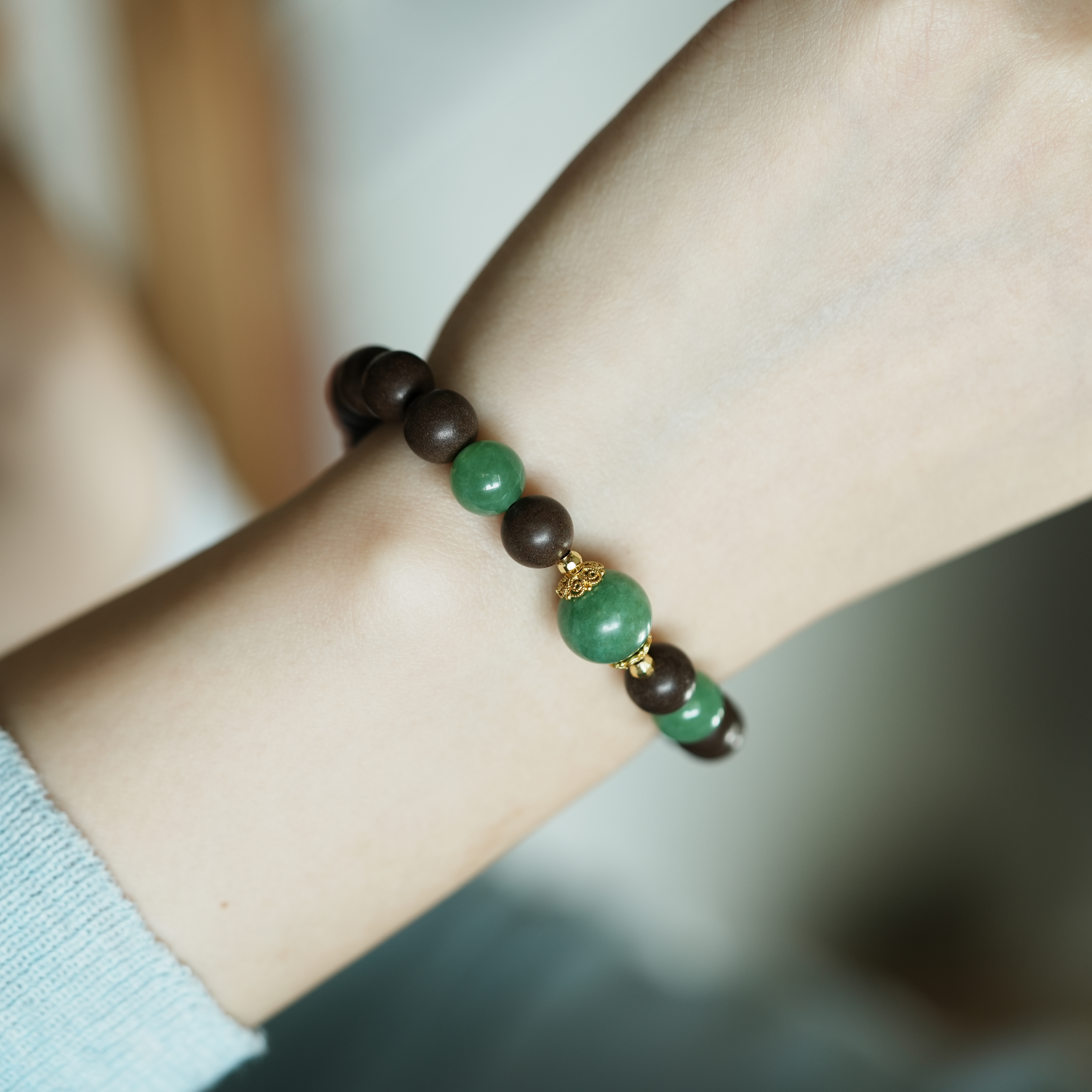 【醉木樨单圈】醉木樨香非遗合香珠0.8cm单圈手链配礼盒