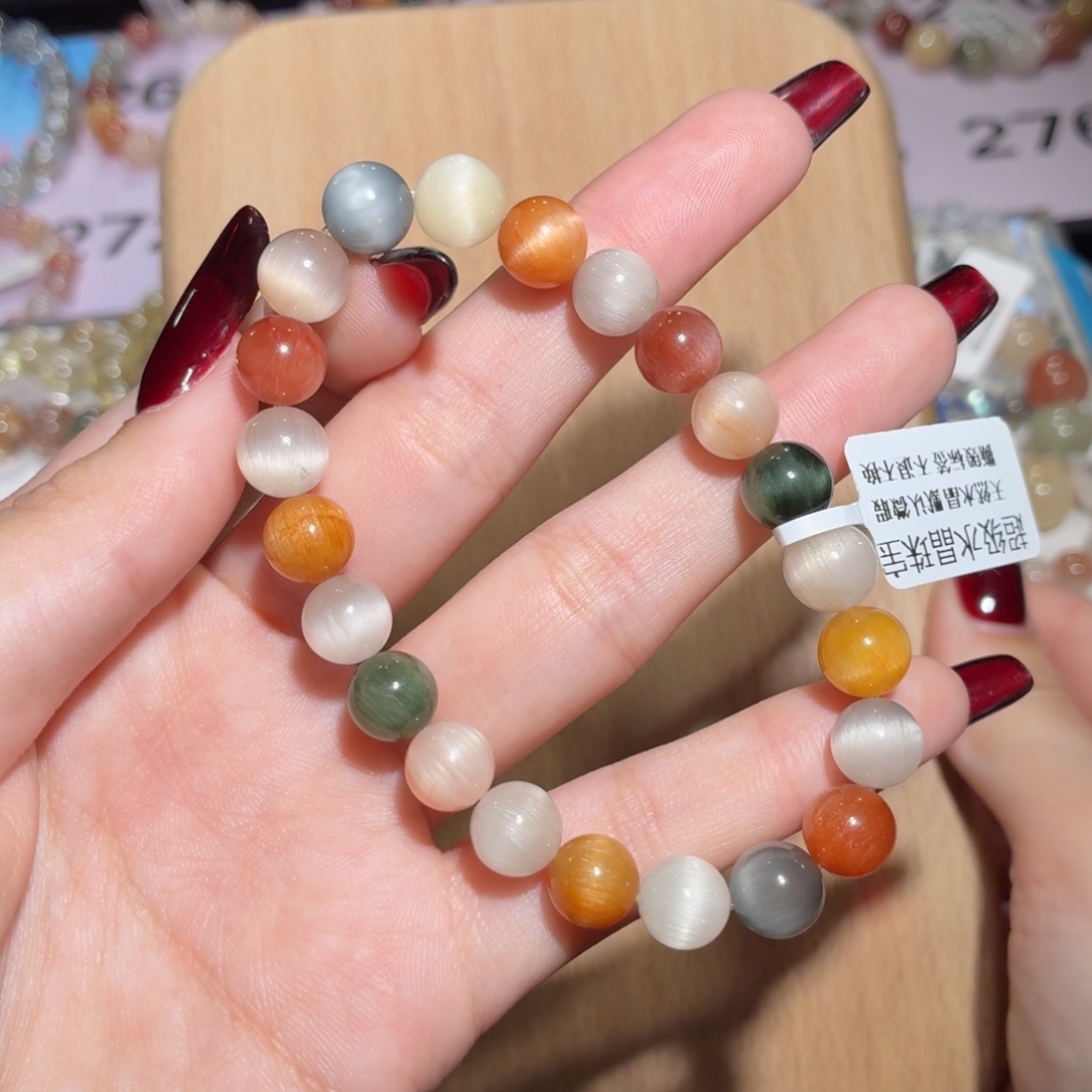 未镶嵌手链水晶272号多样性发一H 8+