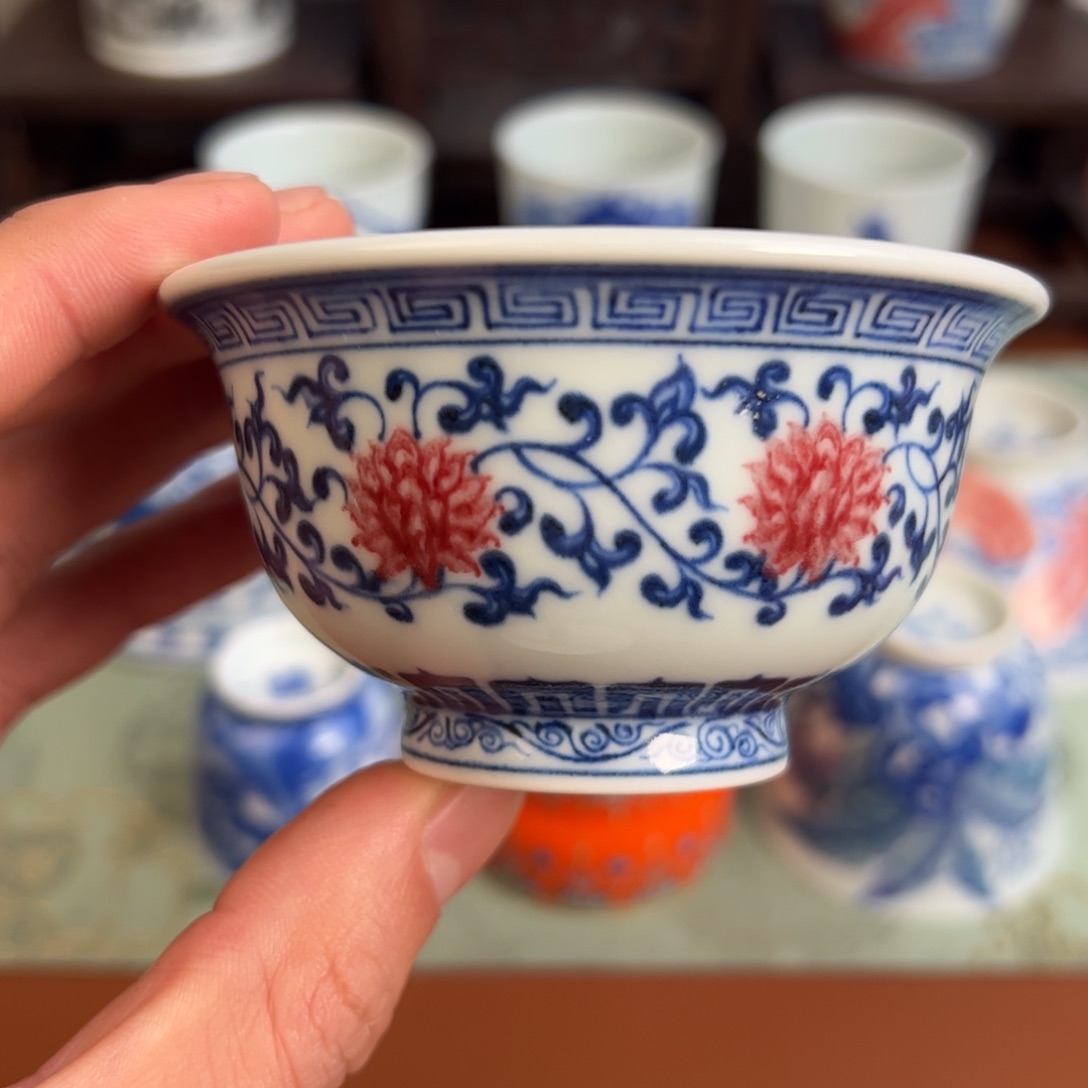 瓷片景德镇瓷器手工手绘