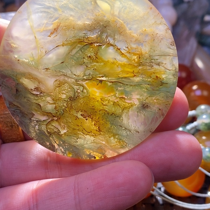 【闪购商品】玛瑙/玉髓颈饰未镶嵌用****玉