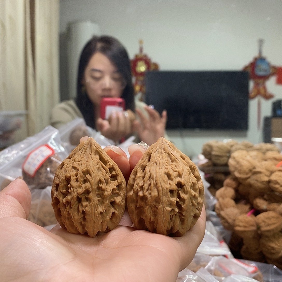 把件文玩核桃38大沽石