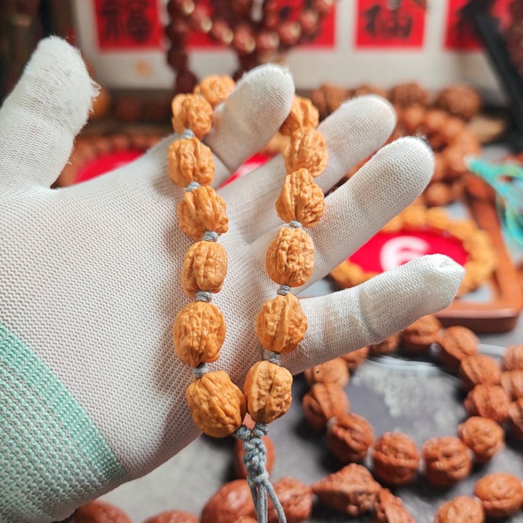 文玩核桃手串金蟾蛤蟆头手串嵩山蛤蟆头