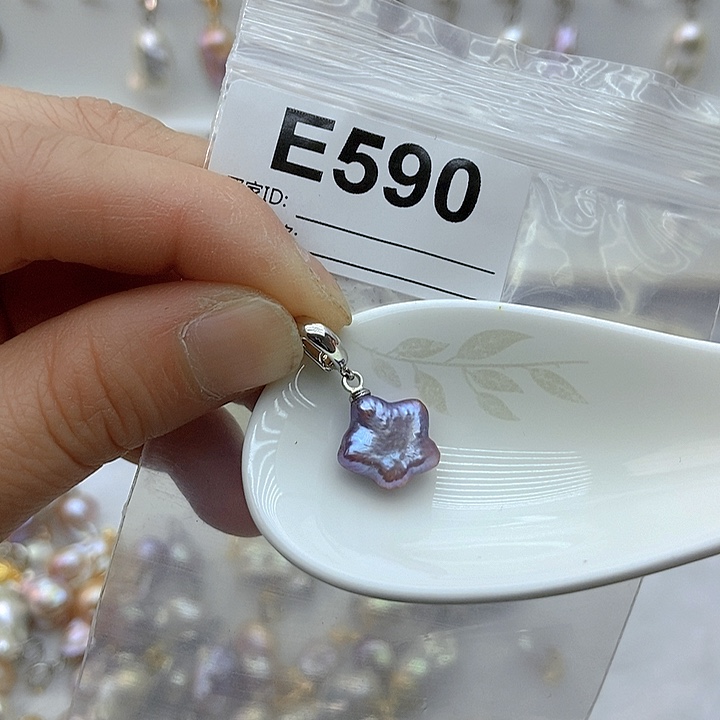 淡水珍珠颈饰银S925镶嵌