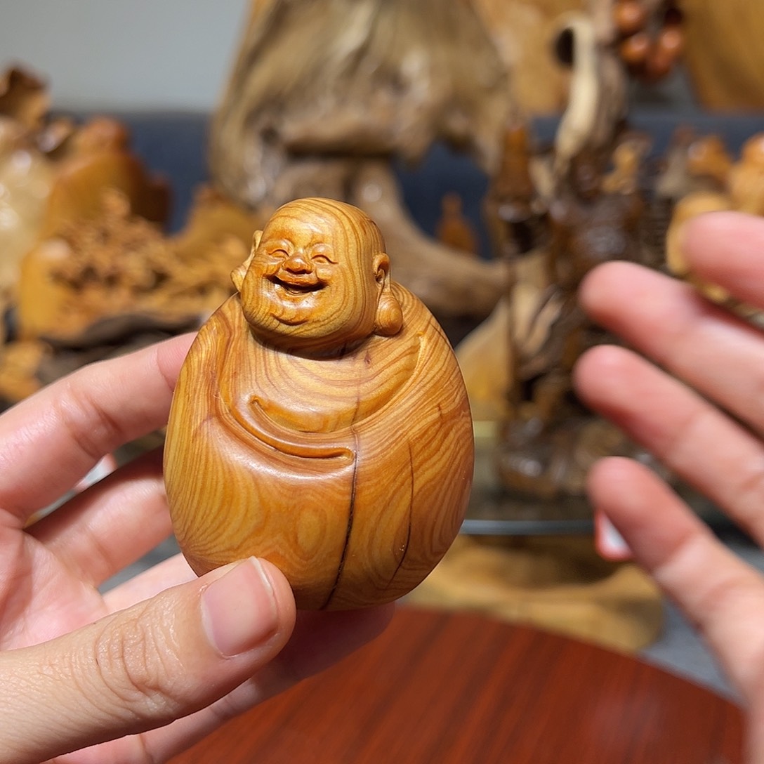 柏木（崖柏）崖柏木手把件摆件