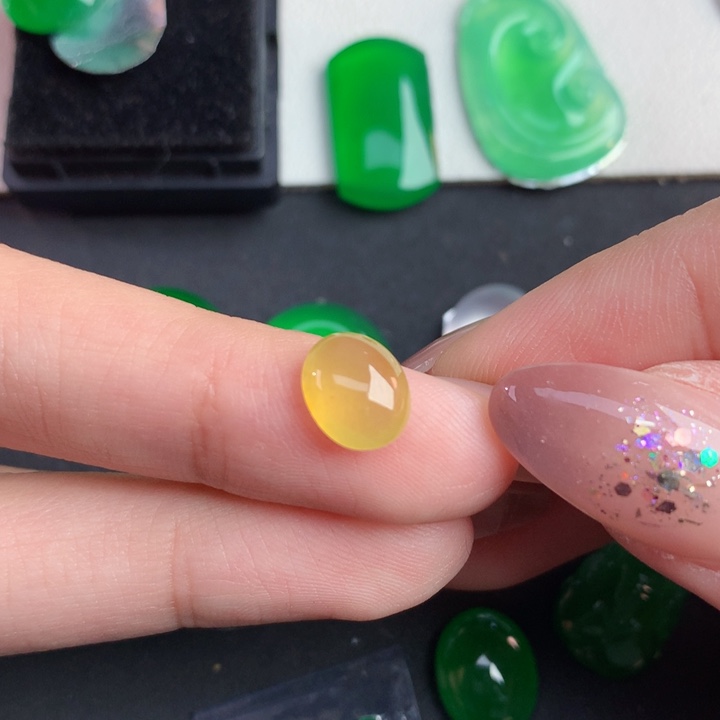 翡翠裸石8.7-7.23/3.8