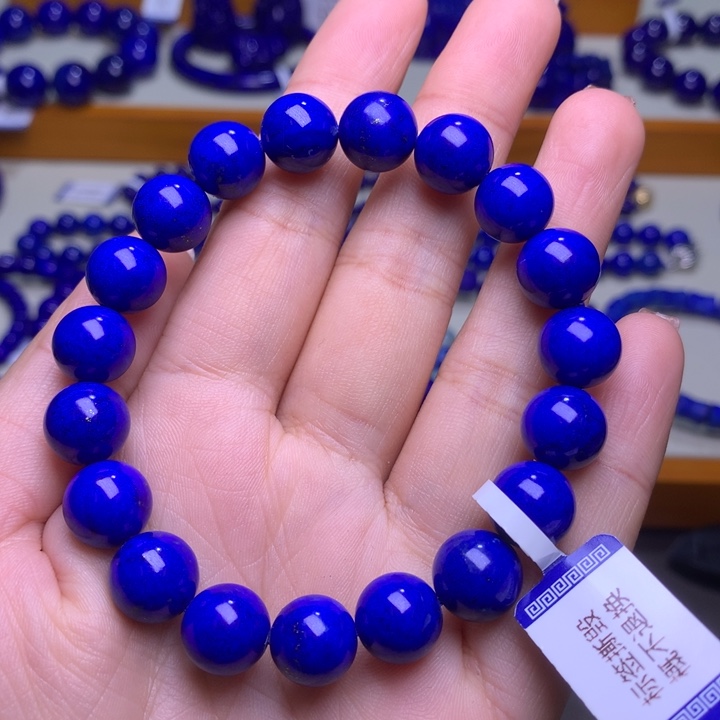 青金石手链未镶嵌10+mm3289