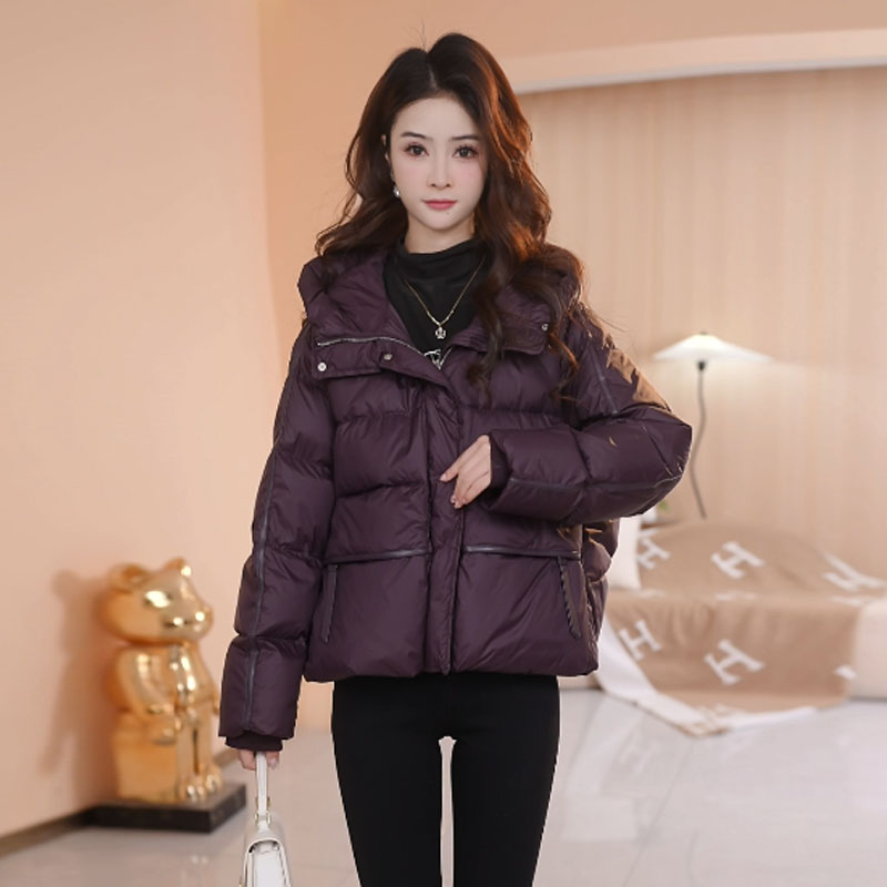 【羽绒服】冬季白鸭绒羽绒服百搭新款时尚气质休闲保暖外套女冬款