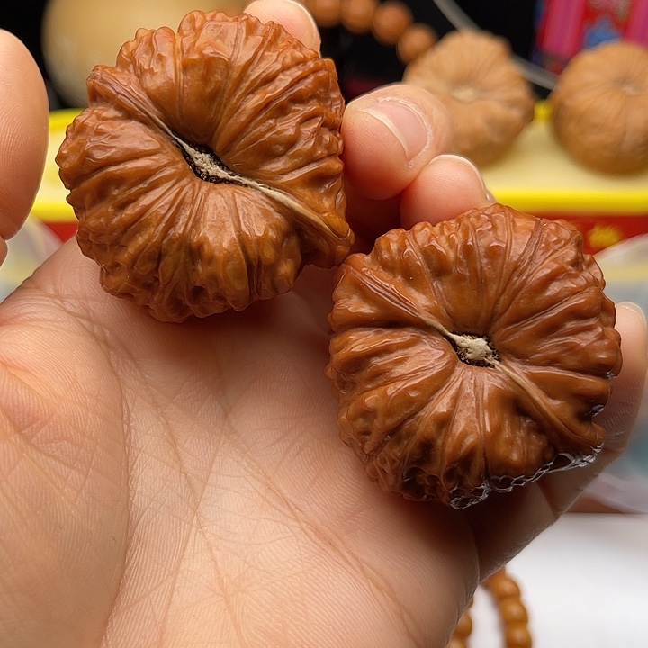 桃核吊坠成****活45南瓜墩精