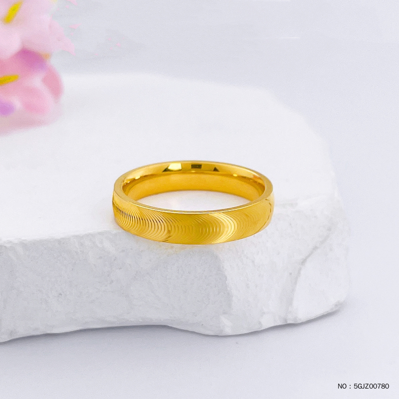 足金新款时尚猫眼戒指