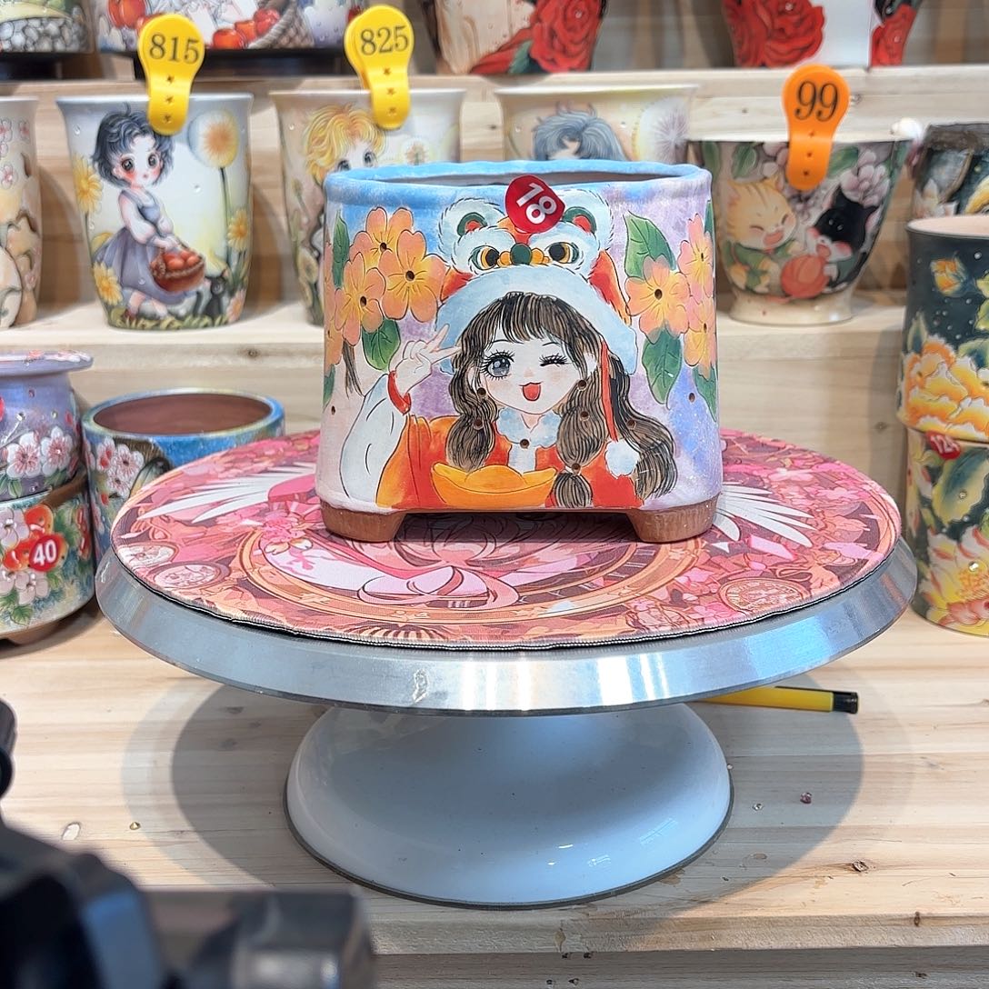 紫砂花盆手工花盆默认微瑕12/12