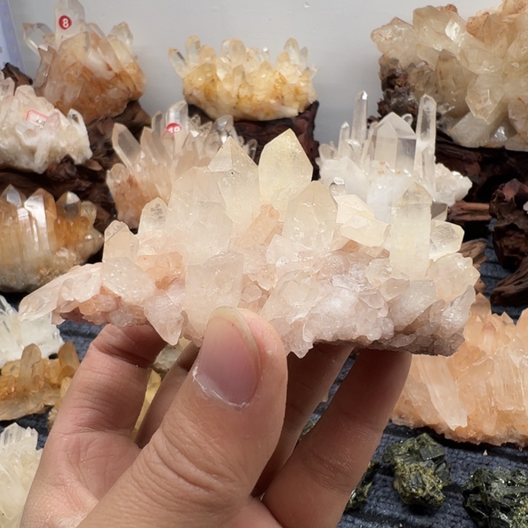 水晶银S925镶嵌珠宝半成品