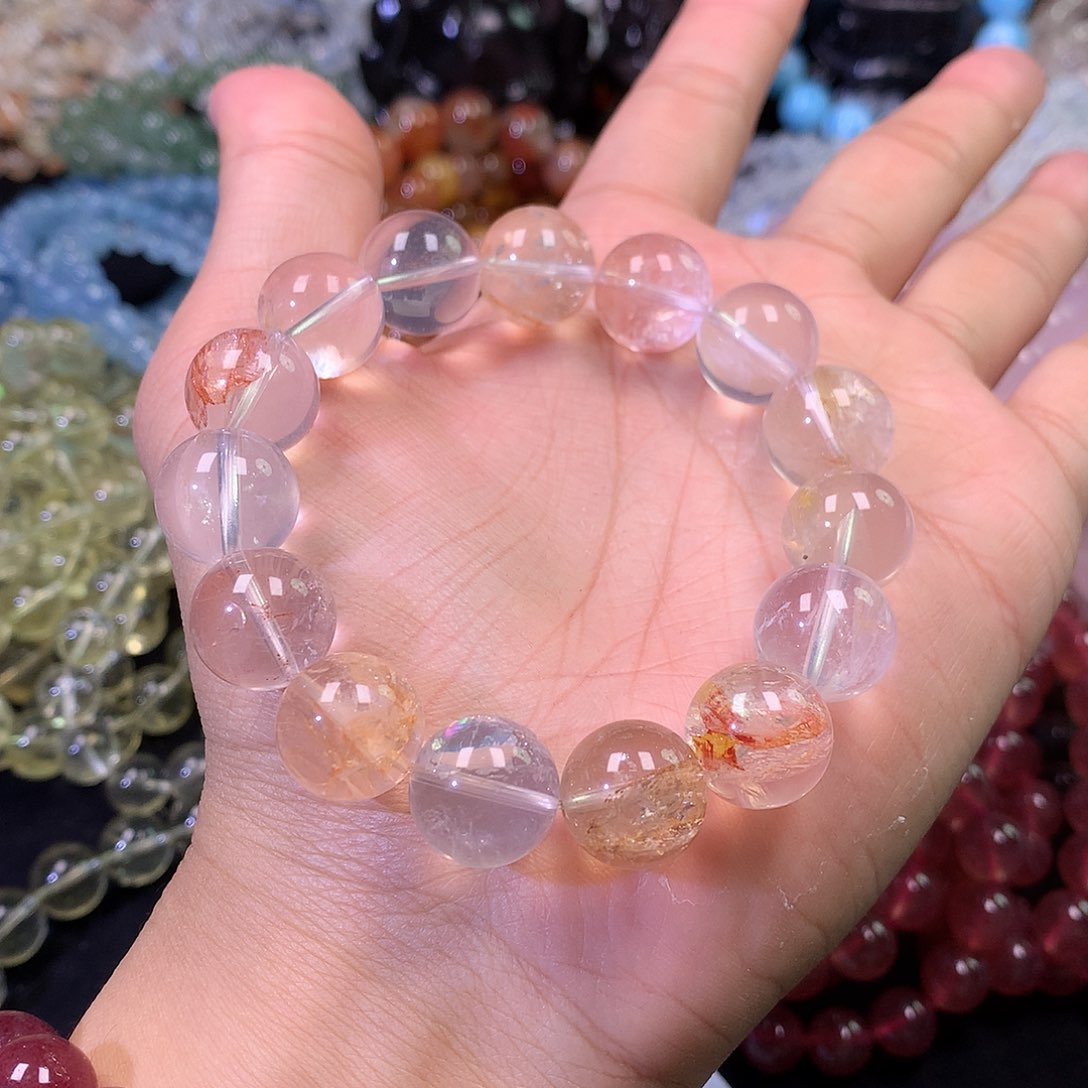 水晶手链未镶嵌天然